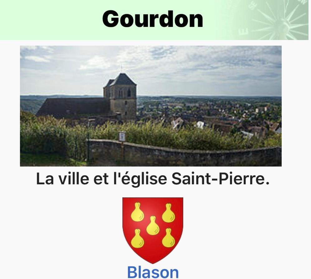 Le Relais De La Poste Hotell Gourdon-en-quercy Exteriör bild